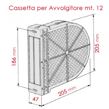 Avvolgitore a Cinghia per Tapparelle