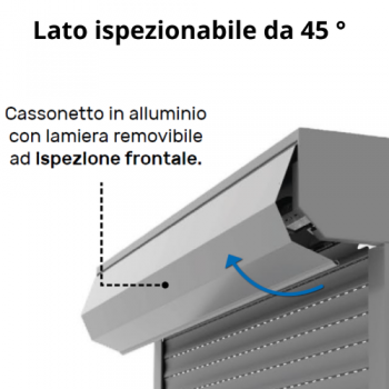 Cassonetto Esterno in Alluminio – Singolo