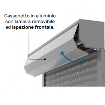 Cassonetto Esterno Singolo per Tapparelle