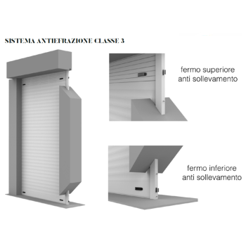 Tapparella Antieffrazione Alluminio Blindato NewSolar Secure RC3 Tapparella Antieffrazione Alluminio Blindato NewSolar Secure RC3