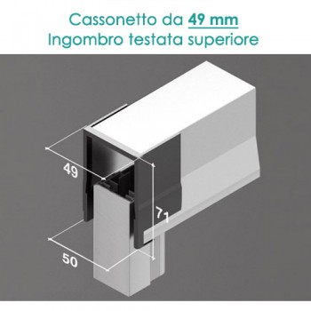 Zanzariera Orizzontale Binario Sottile – 1 Anta Zanzariera Orizzontale Binario Sottile – 1 Anta