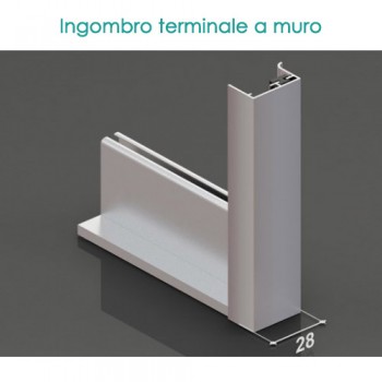 Zanzariera Orizzontale a Rullo – 1 Anta su Misura