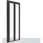 Zanzariera Plissettata Laterale – Ingombro Ridotto 22 mm