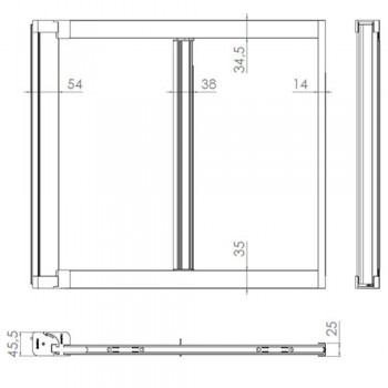 KIT Zanzariera Laterale Brico – Fai da Te