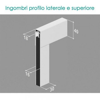 Zanzariera Plissettata 2 Ante – Chiusure Laterali Zanzariera Plissettata 2 Ante – Chiusure Laterali
