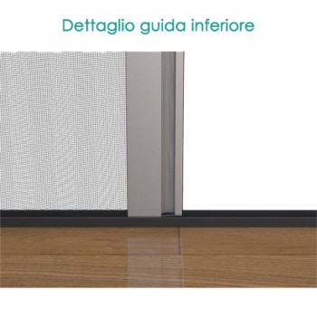 Zanzariera Slim 2 Ante – Ingombro 18 mm