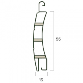 Tapparella PVC con Rinforzo in Fibra di Vetro